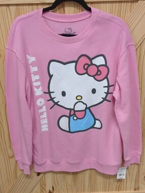 Hello Kitty Pink Pullover Sweatshirt